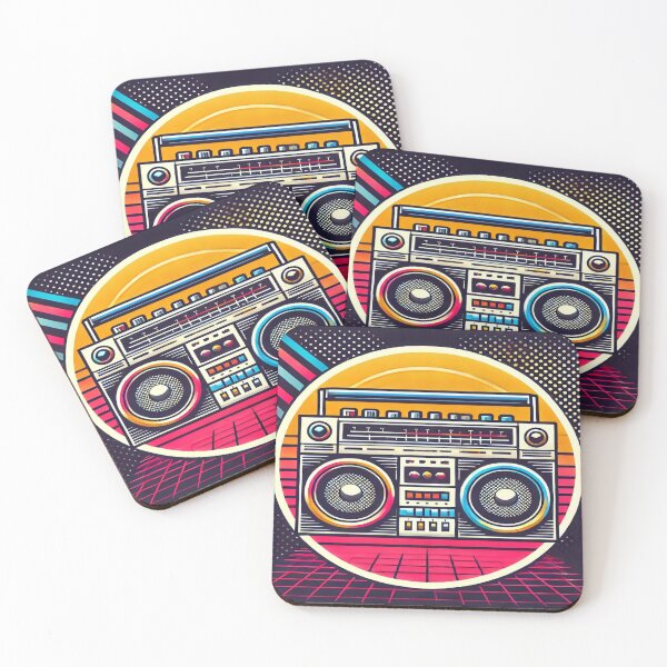 Item preview, Classic 80s Boombox designed and sold by Genady.