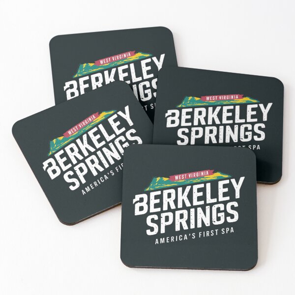 Item preview, Berkeley Springs West Virginia Travel Art Logo designed and sold by KrisSidDesigns.