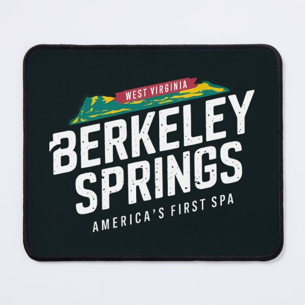 Item preview, Berkeley Springs West Virginia Travel Art Logo designed and sold by KrisSidDesigns.