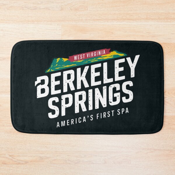 Item preview, Berkeley Springs West Virginia Travel Art Logo designed and sold by KrisSidDesigns.