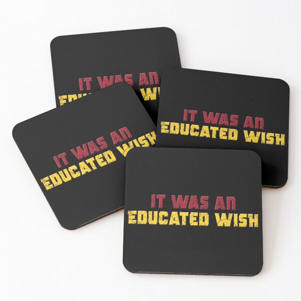 Item preview, It was an educated wish (Quote from Marvel’s Deadpool & Wolverine) designed and sold by designanomi.