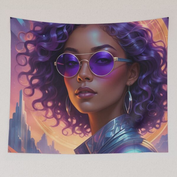 Item preview, Astro Violet Chick designed and sold by Eranthe Bernardo.