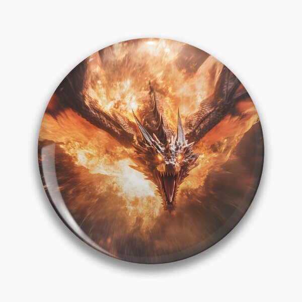 Item preview, Fury of the Fire-Breathing Dragon designed and sold by AI-Only Creations.