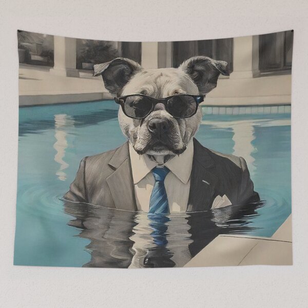 Item preview, A cold-blooded business dog designed and sold by filip996.