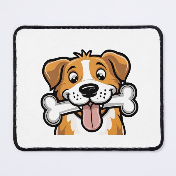 Item preview, Dog with bone designed and sold by KukerLukii.