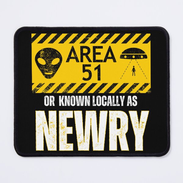 Item preview, Area 51 Newry - Funny Alien Conspiracy designed and sold by gomofo1974.