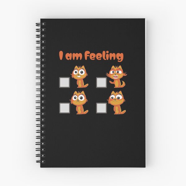 Item preview, All Emotions are Valid - (Cute Cat Custom Fill in the Blank Check box) designed and sold by WayToResilience.