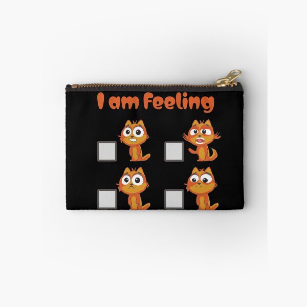 Item preview, All Emotions are Valid - (Cute Cat Custom Fill in the Blank Check box) designed and sold by WayToResilience.
