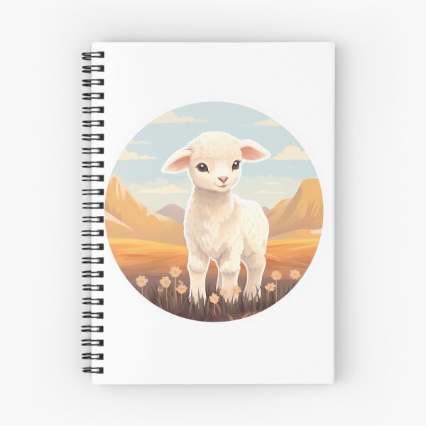 Item preview, Cute lamb // little lamb // flowers // majestic // lamb poster // baby lamb designed and sold by SMARTKIT  DESIGNAGENCY.