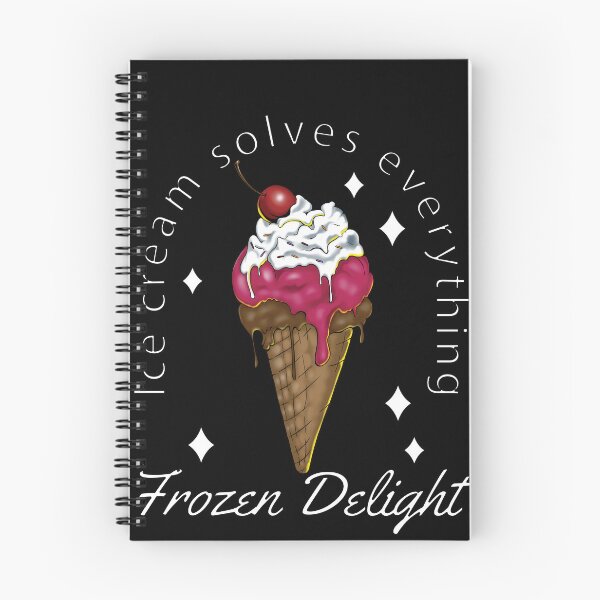 Item preview, Funny Ice Cream Ice Cream Solves Everything Frozen Delight designed and sold by fantasticdesign.