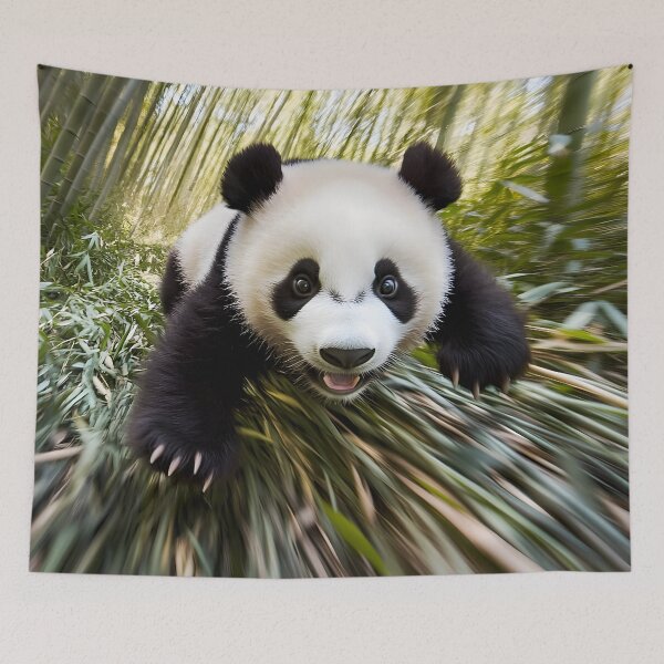 Item preview, Panda Express: Bamboo Slide designed and sold by AI-Only Creations.