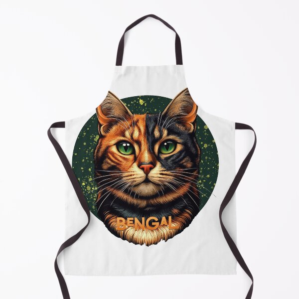 Item preview, Diseño de camisetas con impresiones de carteles: razas de gatos: Bengala designed and sold by ForeverPrintsOK.