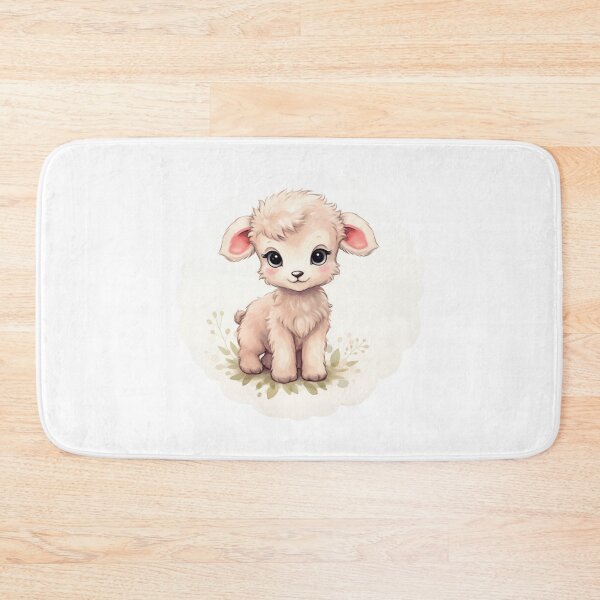 Item preview, Cute lamb // little lamb // flowers // majestic // lamb poster // baby lamb designed and sold by SMARTKIT  DESIGNAGENCY.