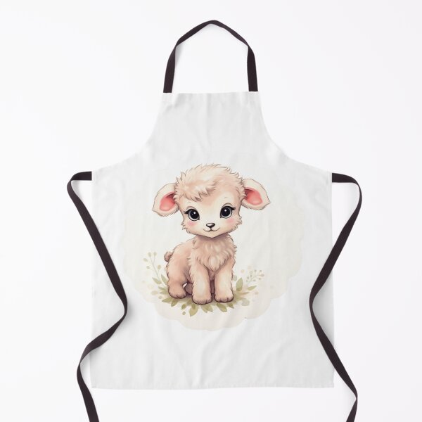 Item preview, Cute lamb // little lamb // flowers // majestic // lamb poster // baby lamb designed and sold by SMARTKIT DESIGNAGENCY.
