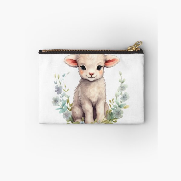 Item preview, Cute lamb // little lamb // flowers // majestic // lamb poster // baby lamb designed and sold by SMARTKIT  DESIGNAGENCY.
