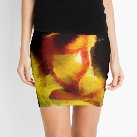 Hands Like Clouds Mini Skirt