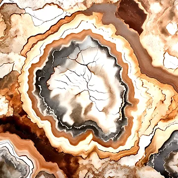 Artwork thumbnail, Rustic Earth Geode Pattern by BirdsnStuff