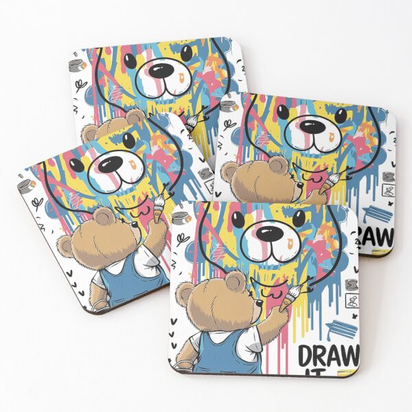 Item preview, : Graffiti Bear designed and sold by mo-carnival.