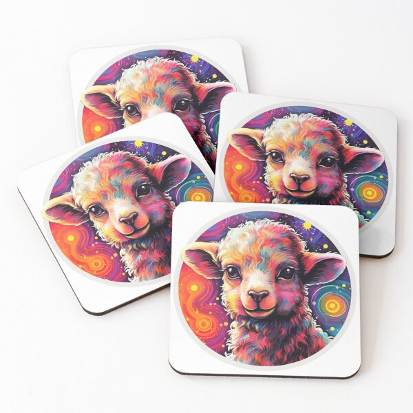 Item preview, Cute lamb // little lamb // flowers // majestic // lamb poster // baby lamb designed and sold by SMARTKIT  DESIGNAGENCY.