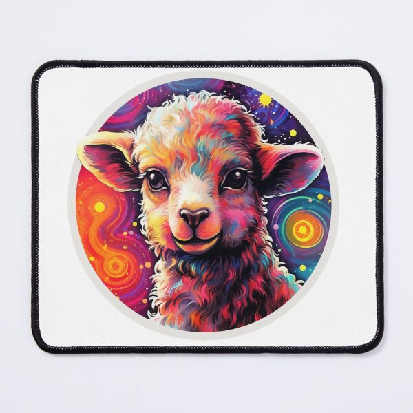 Item preview, Cute lamb // little lamb // flowers // majestic // lamb poster // baby lamb designed and sold by SMARTKIT DESIGNAGENCY.