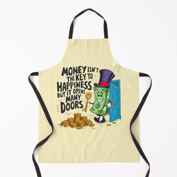 Item preview, Money isn`t the Key to Happiness But it Opens Many Doors designed and sold by Second Draft Visuals.