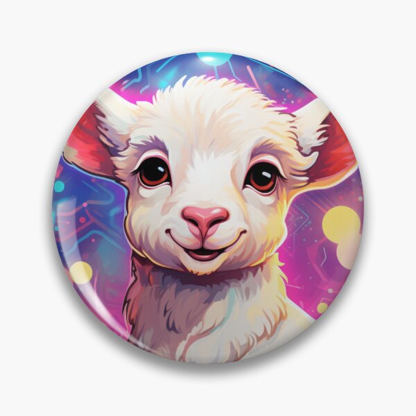 Item preview, Cute lamb // little lamb // flowers // majestic // lamb poster // baby lamb designed and sold by SMARTKIT  DESIGNAGENCY.