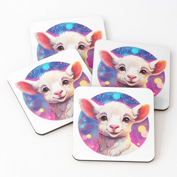 Item preview, Cute lamb // little lamb // flowers // majestic // lamb poster // baby lamb designed and sold by SMARTKIT  DESIGNAGENCY.