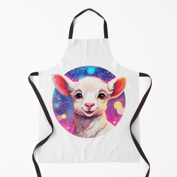 Item preview, Cute lamb // little lamb // flowers // majestic // lamb poster // baby lamb designed and sold by SMARTKIT  DESIGNAGENCY.