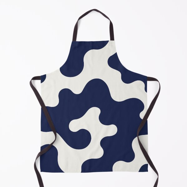 Item preview, A cowhide pattern Design with deep navy blue and white patches.  designed and sold by HEMRO.