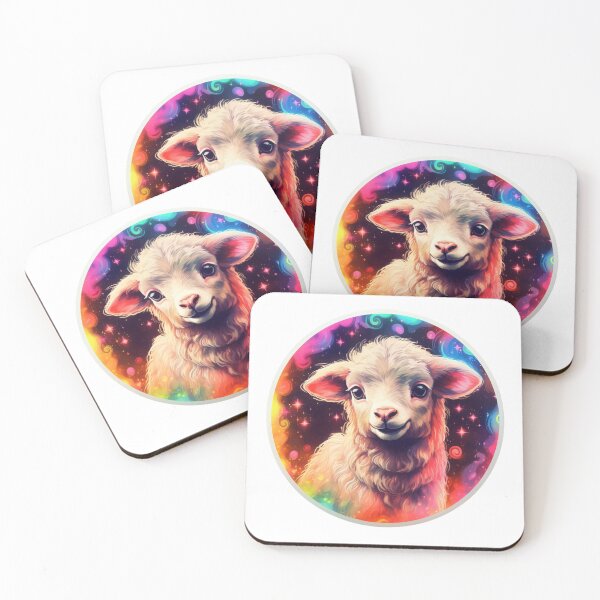 Item preview, Cute lamb // little lamb // flowers // majestic // lamb poster // baby lamb designed and sold by SMARTKIT  DESIGNAGENCY.