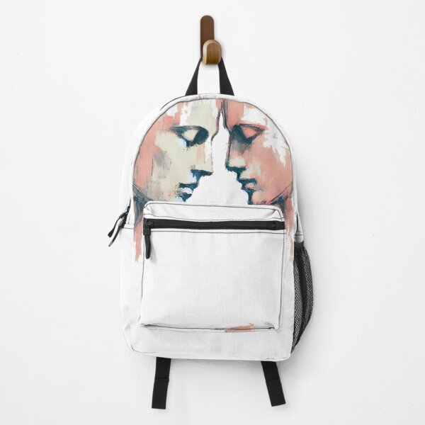 Item preview, Two Faces in Pastel Pink designed and sold by Blink Art Studio.