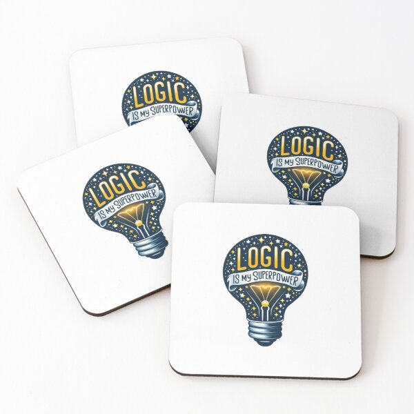 Item preview,  Logic is my super power designed and sold by Monem-RASH.