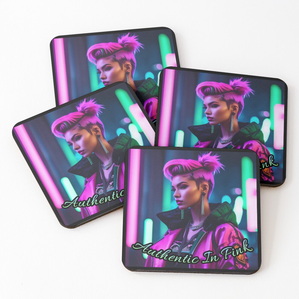 Item preview, Coasters (Set of 4) designed and sold by LinkyAuthentic.