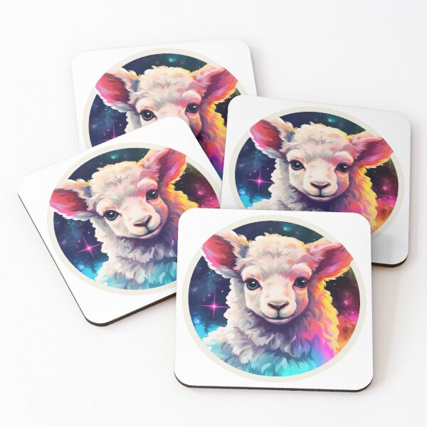 Item preview, Cute lamb // little lamb // flowers // majestic // lamb poster // baby lamb designed and sold by SMARTKIT  DESIGNAGENCY.