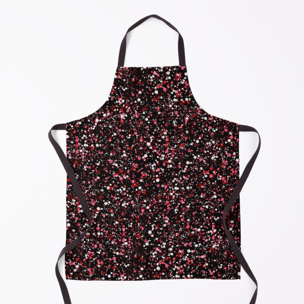 Item preview, Speckles - red night designed and sold by marialindemann.