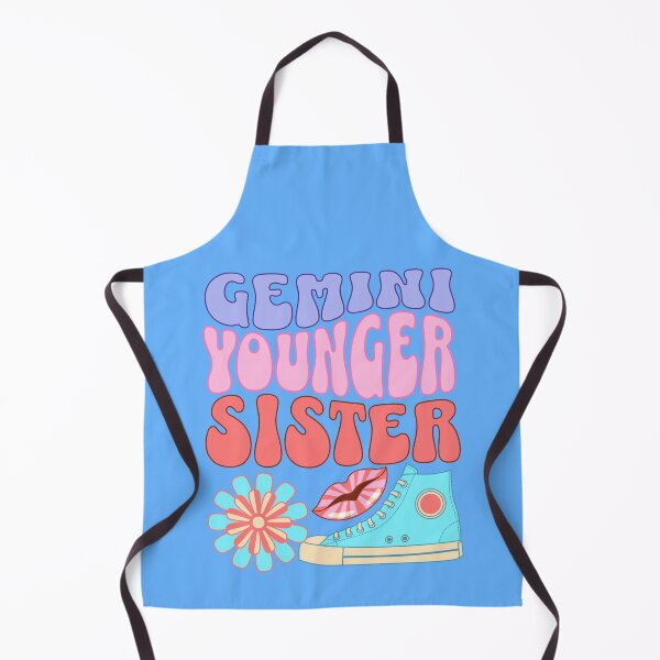 Item preview, Gemini younger sister in retro pastel colours designed and sold by BritishDelights.