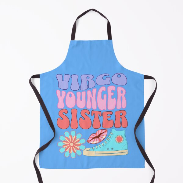 Item preview, Virgo younger sister in retro pastel colours designed and sold by BritishDelights.