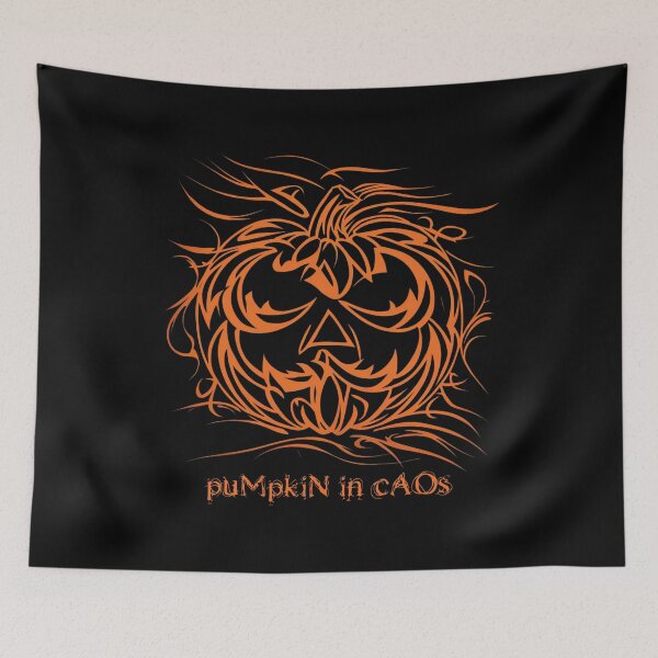 Item preview, Halloween theme 36, pumpkin in caos designed and sold by sinemsworld1.