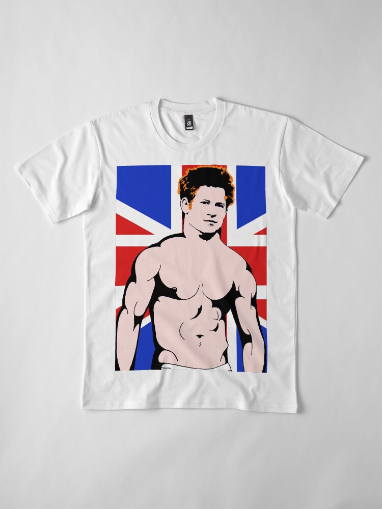 Alternate view of THE PRINCE HARRY COLLECTION BY MIKESBLISS Premium T-Shirt