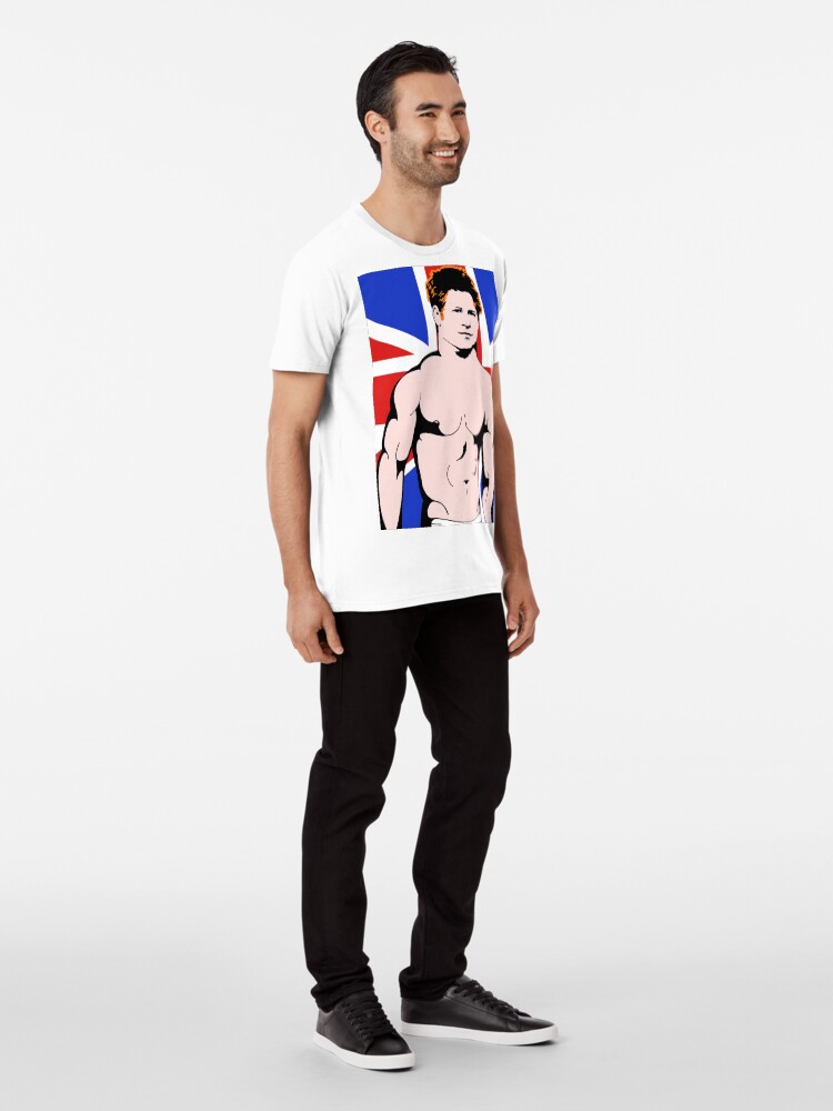 Alternate view of THE PRINCE HARRY COLLECTION BY MIKESBLISS Premium T-Shirt
