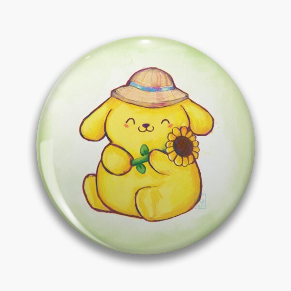 Item preview, sunflower friend designed and sold by trashcangoddess.