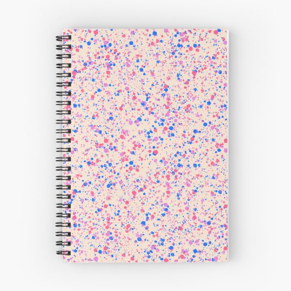 Item preview, Speckles - pink and blue designed and sold by marialindemann.