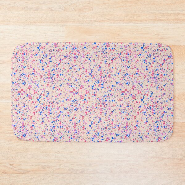 Item preview, Speckles - pink and blue designed and sold by marialindemann.