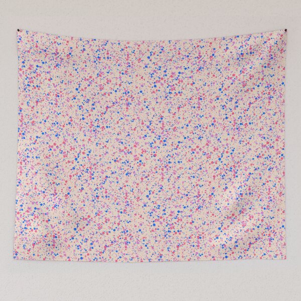 Item preview, Speckles - pink and blue designed and sold by marialindemann.
