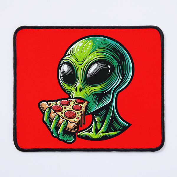 Item preview, Alien like Pizza designed and sold by roswellboutique.
