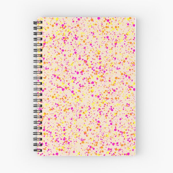 Item preview, Speckles - neon peach designed and sold by marialindemann.