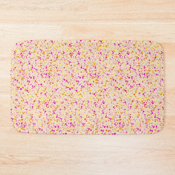 Item preview, Speckles - neon peach designed and sold by marialindemann.