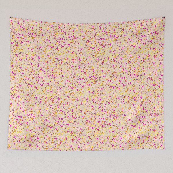 Item preview, Speckles - neon peach designed and sold by marialindemann.