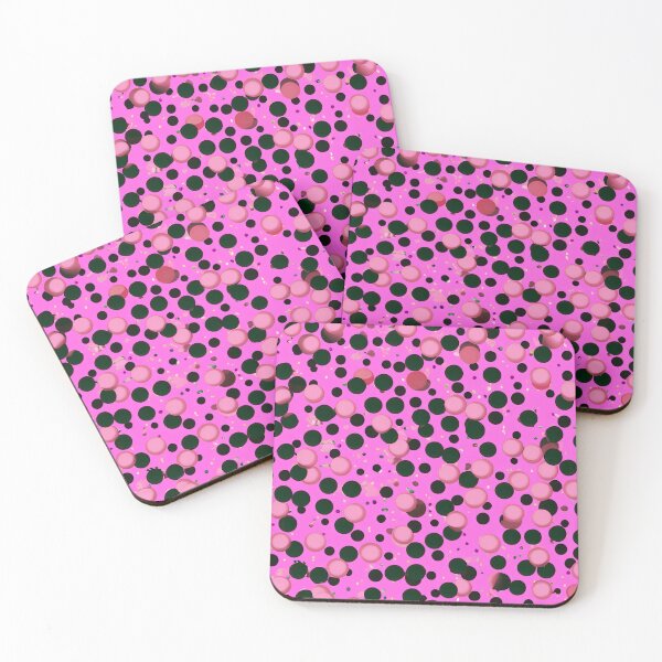 Item preview, Dynamic Colorful Polka Dots Pattern Artistic Vibrant Design Background  designed and sold by Rostislav Bouda.