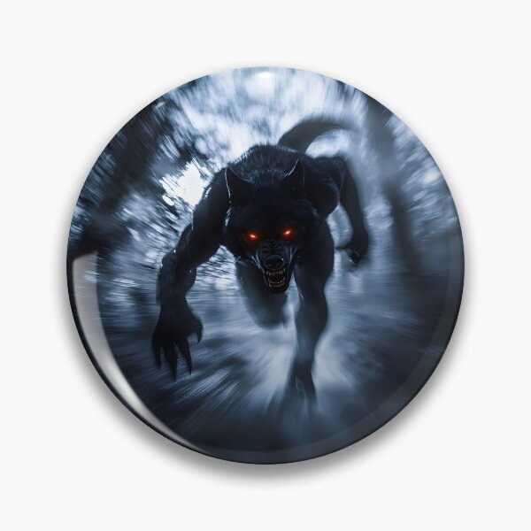 Item preview, Lunar Fury: The Werewolf’s Charge designed and sold by AI-Only Creations.